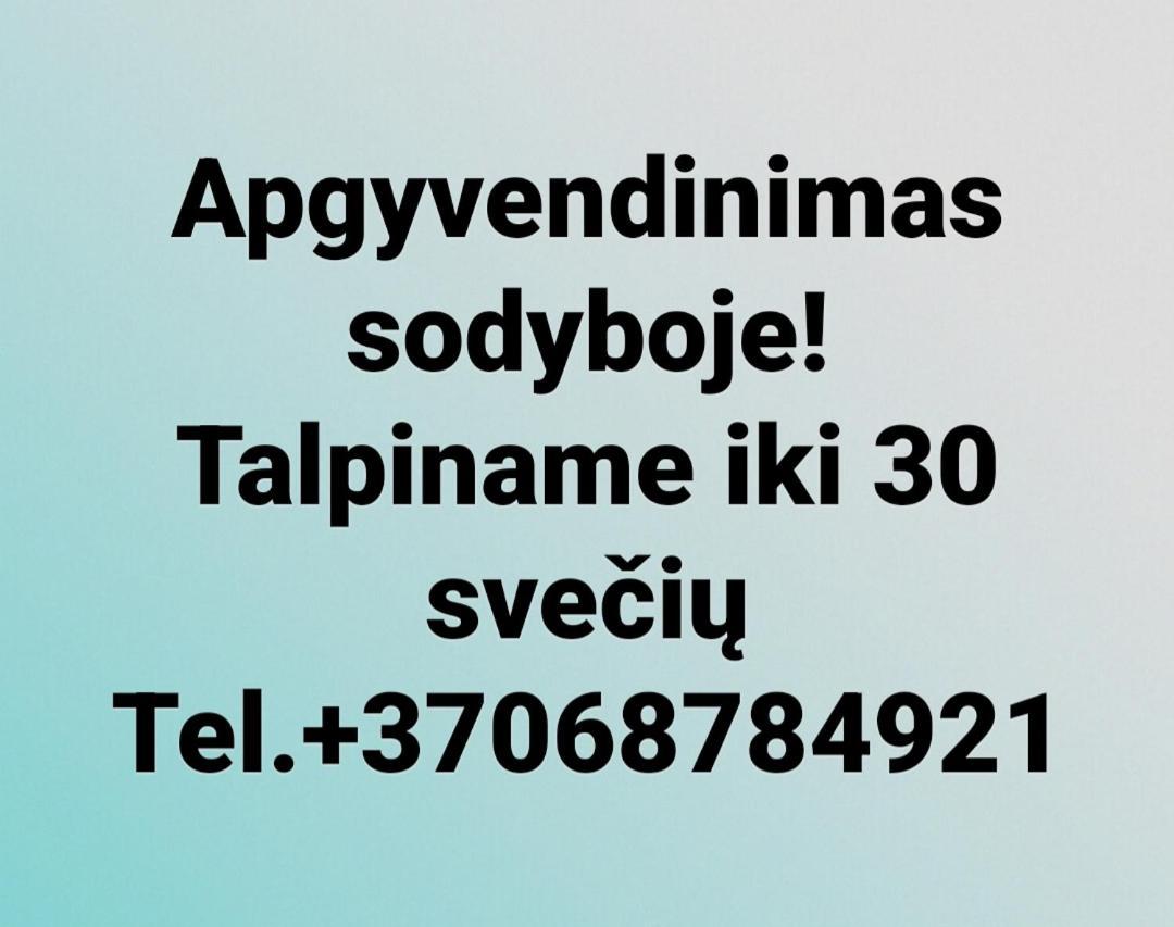 Sodyba Pas Jelena Рокишкис Экстерьер фото
